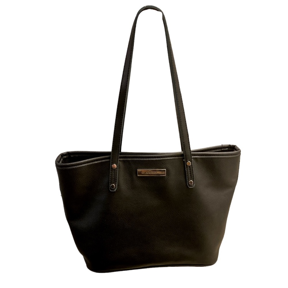 Nine West Black Faux Leather Purse with Change Purse